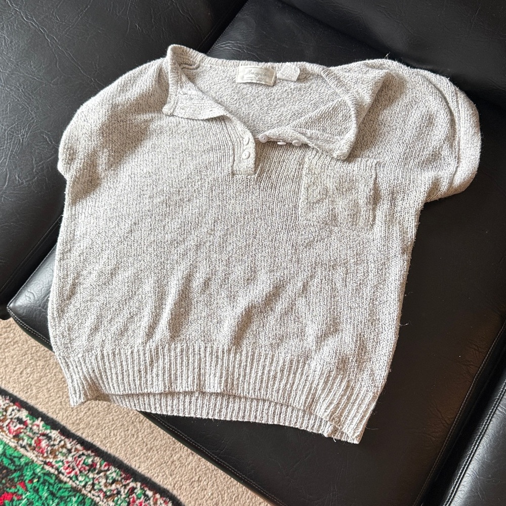 Heather grey vintage sweater T
